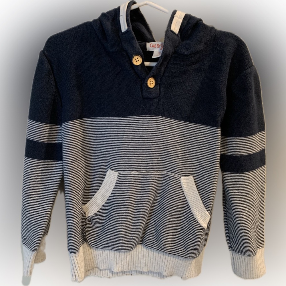 Cat & Jack Pullover Hooded Sweater size 4T